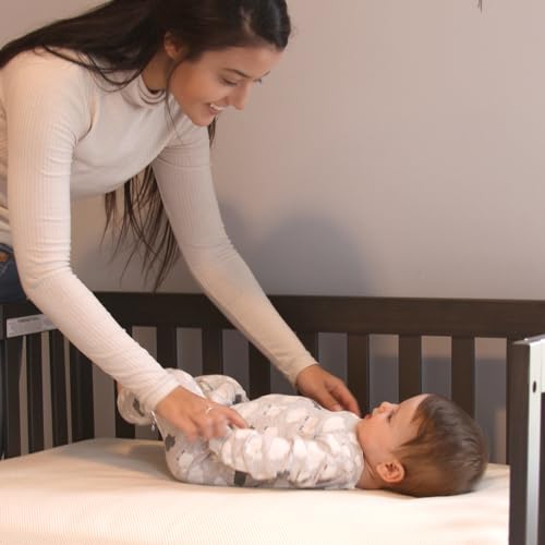 Naturepedic Organic Baby Crib Mattress - Lightweight Infant & Toddler Mattress - Waterproof Baby Bed Mattress for Crib - Non-Toxic Mattress for Baby and Toddler Bed - 52