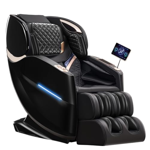 Panana Full Body Massage Chair,3 Level Zero Gravity Recliner Thai and Yoga Stretch, 3D SL Track, Airbags, Heating,Foot Massage,Wireless Phone Charging,Touch Screen, Emergency Stop,12 Modes
