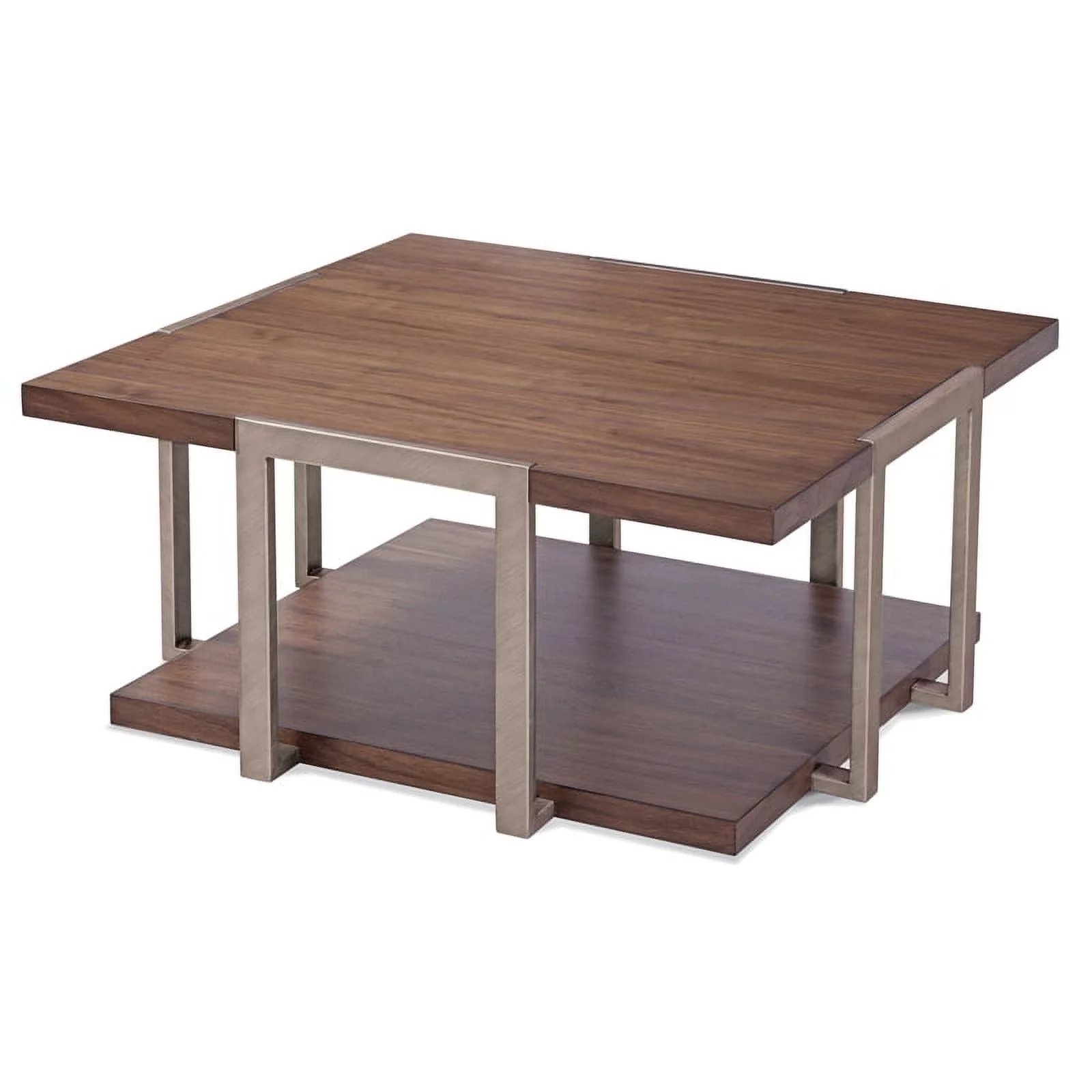 Brooke Wood Cocktail Table in Brown