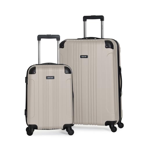 Kenneth Cole REACTION Out of Bounds Lightweight Hardshell 4-Wheel Spinner Luggage, Cobalt Blue, 20-Inch Carry On
