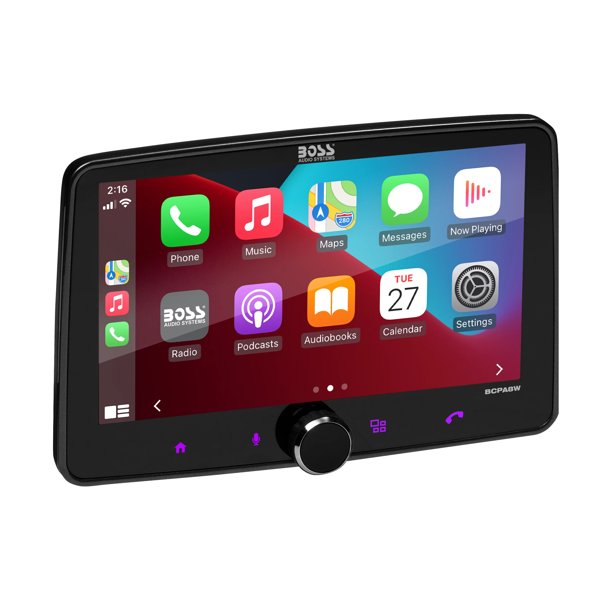 BOSS Audio Systems BCPA8W 8” CarPlay Android Car Stereo