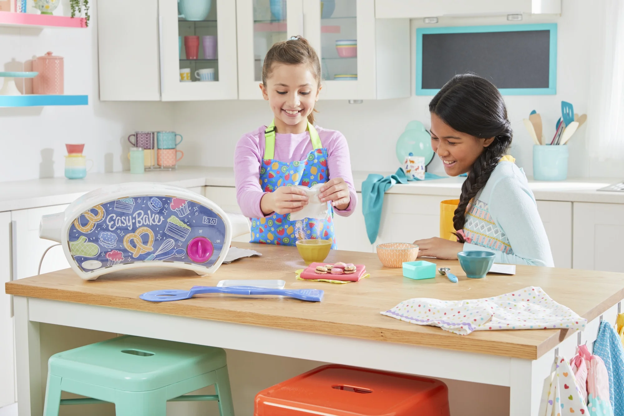 Easy-Bake Chocolate Chip and Pink Sugar Cookies Refill Mix, 3.2 oz, Box