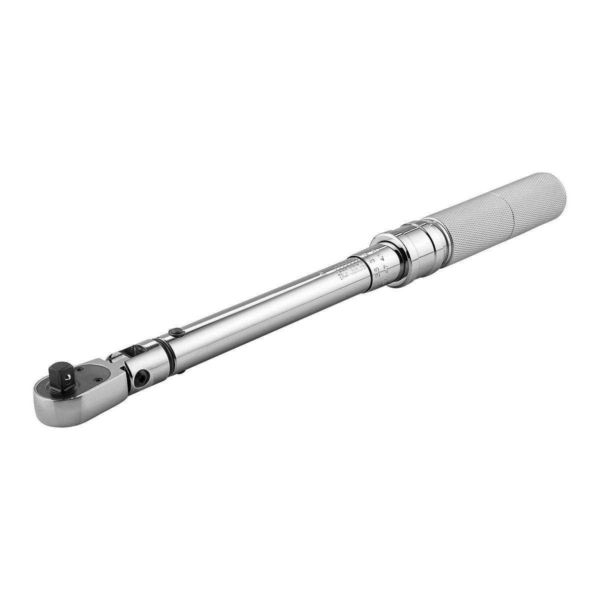 Icon 3/8 in. Drive 5-75 ft. lb. Professional Flex Head Click Torque Wrench
