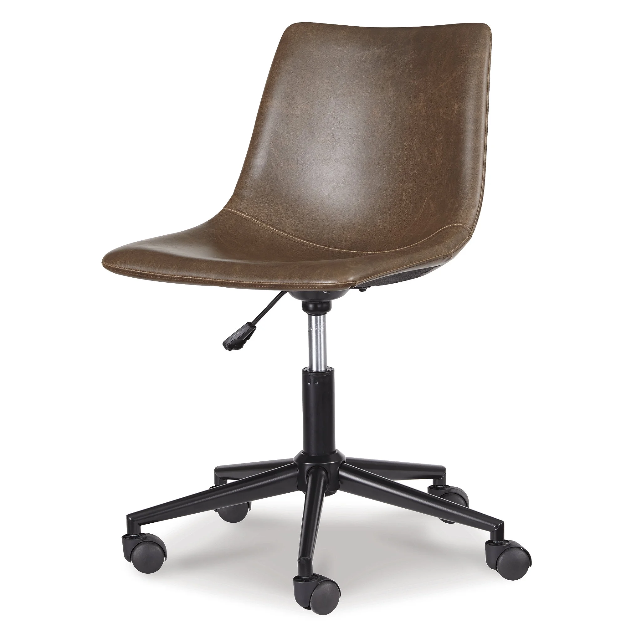 Signature Design by Ashley Casual Office Chair Program Home Office Desk Chair  Brown