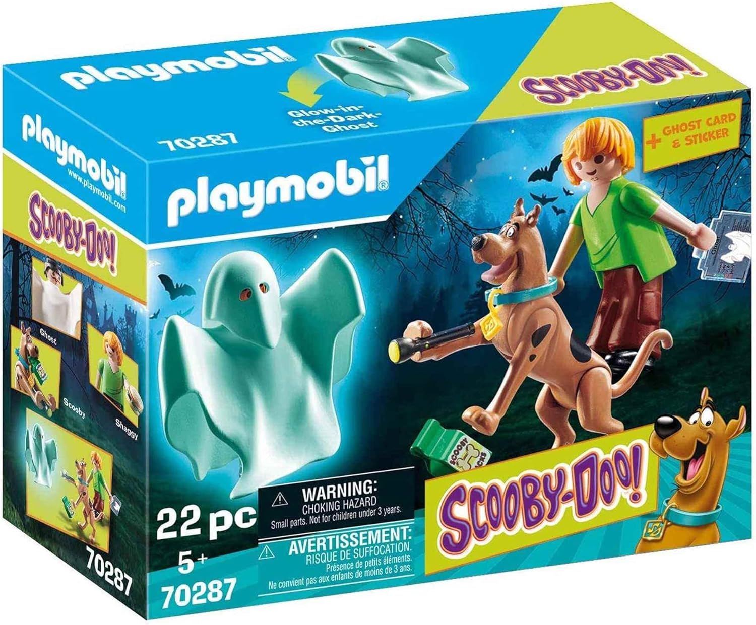 Playmobil Scooby-DOO! Scooby & Shaggy with Ghost