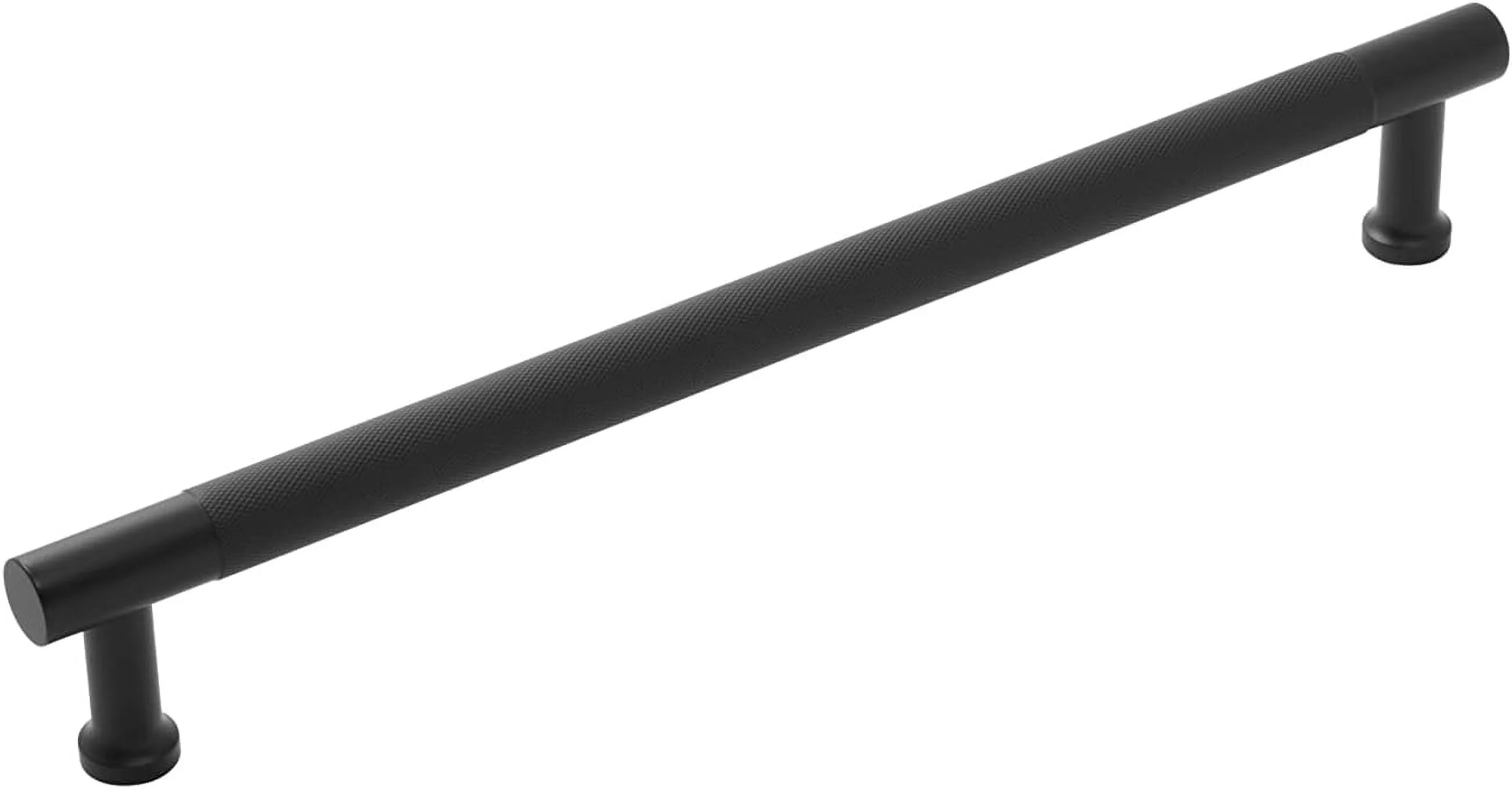 Verge Collection Appliance Pull 12 Inch Center To Center Matte Black Finish