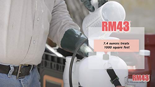 RM43 43-Percent Glyphosate Plus Weed Preventer Total Vegetation Control, 2.5-Gallon