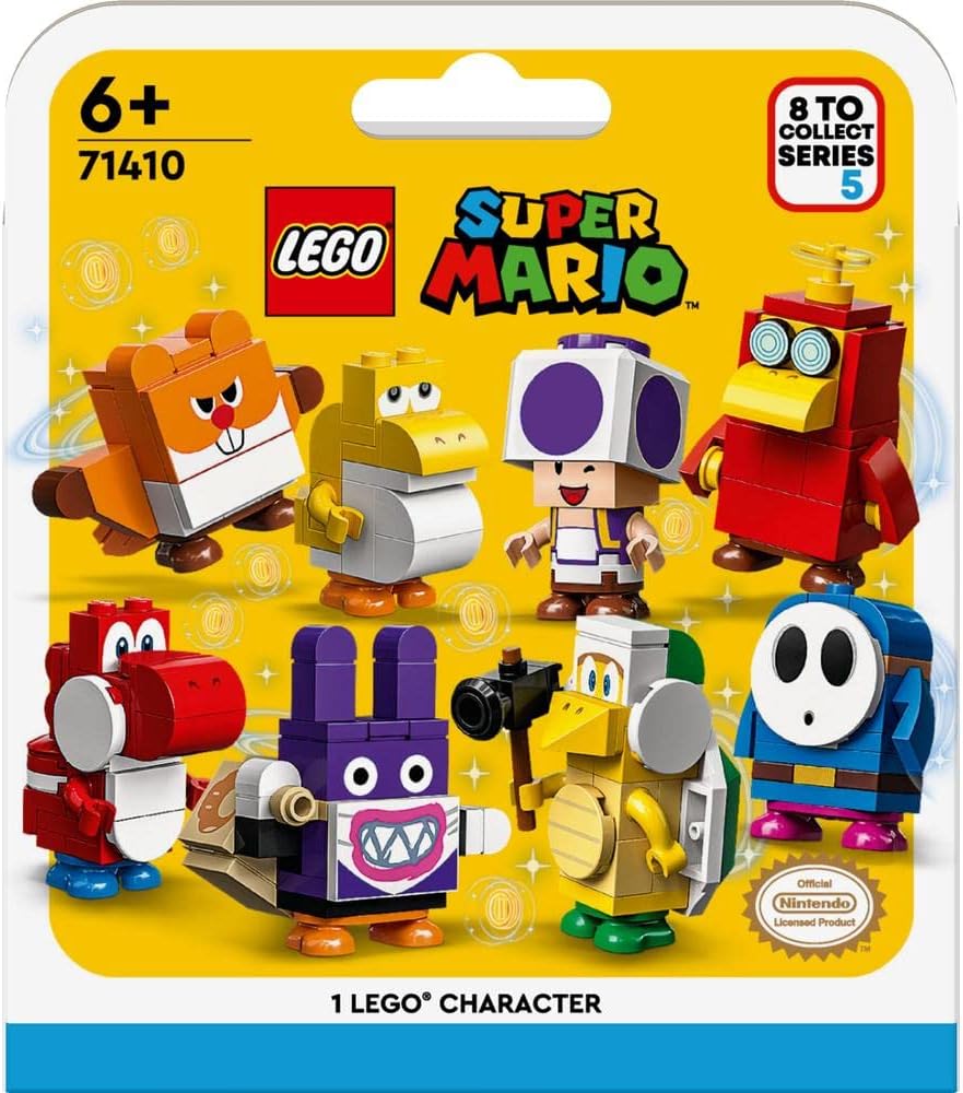 LEGO® Super Mario™ Character Packs – Series 5 71410 Building Kit; Collectible Gift Toys for Kids Aged 6