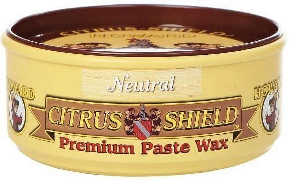 Howard CS0014 Citrus Shield Paste Wax, 11-Ounces Neutral 4-Pack