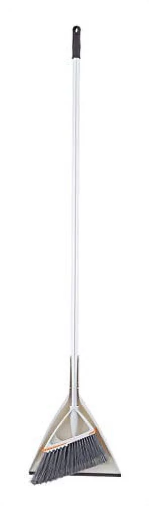 Angle Broom & Clip-on Dustpan