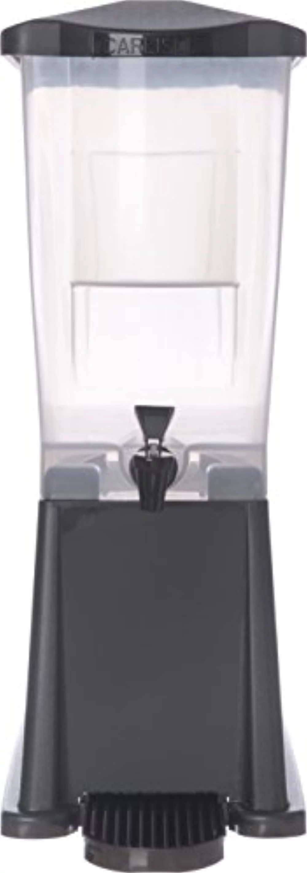 Carlisle TrimLine Economy Single Base Beverage Dispenser, 3 1/2 Gallon, Black