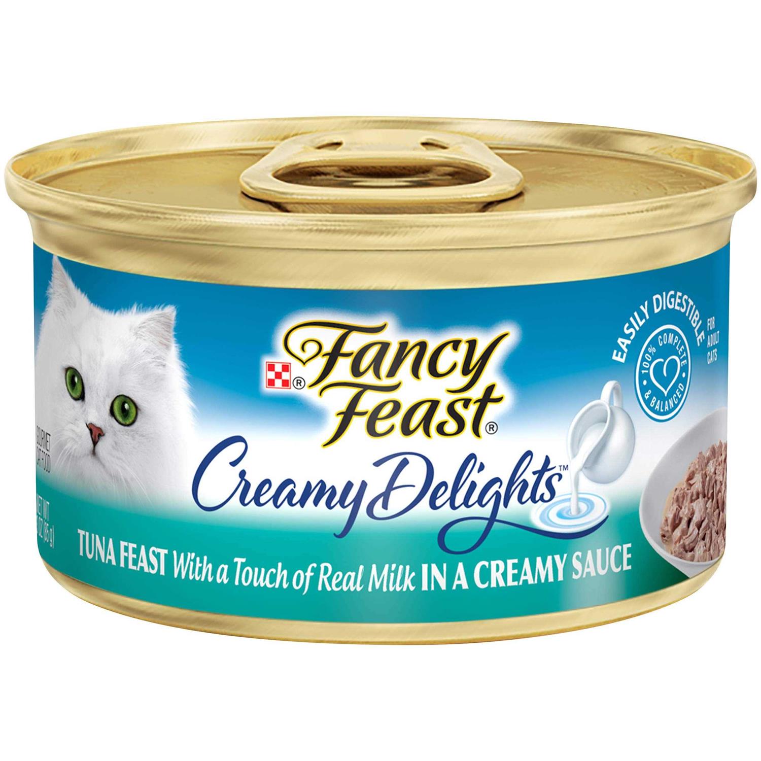 Purina Fancy Feast Creamy Delights Feast Wet Cat Food - Pet Supplies online store