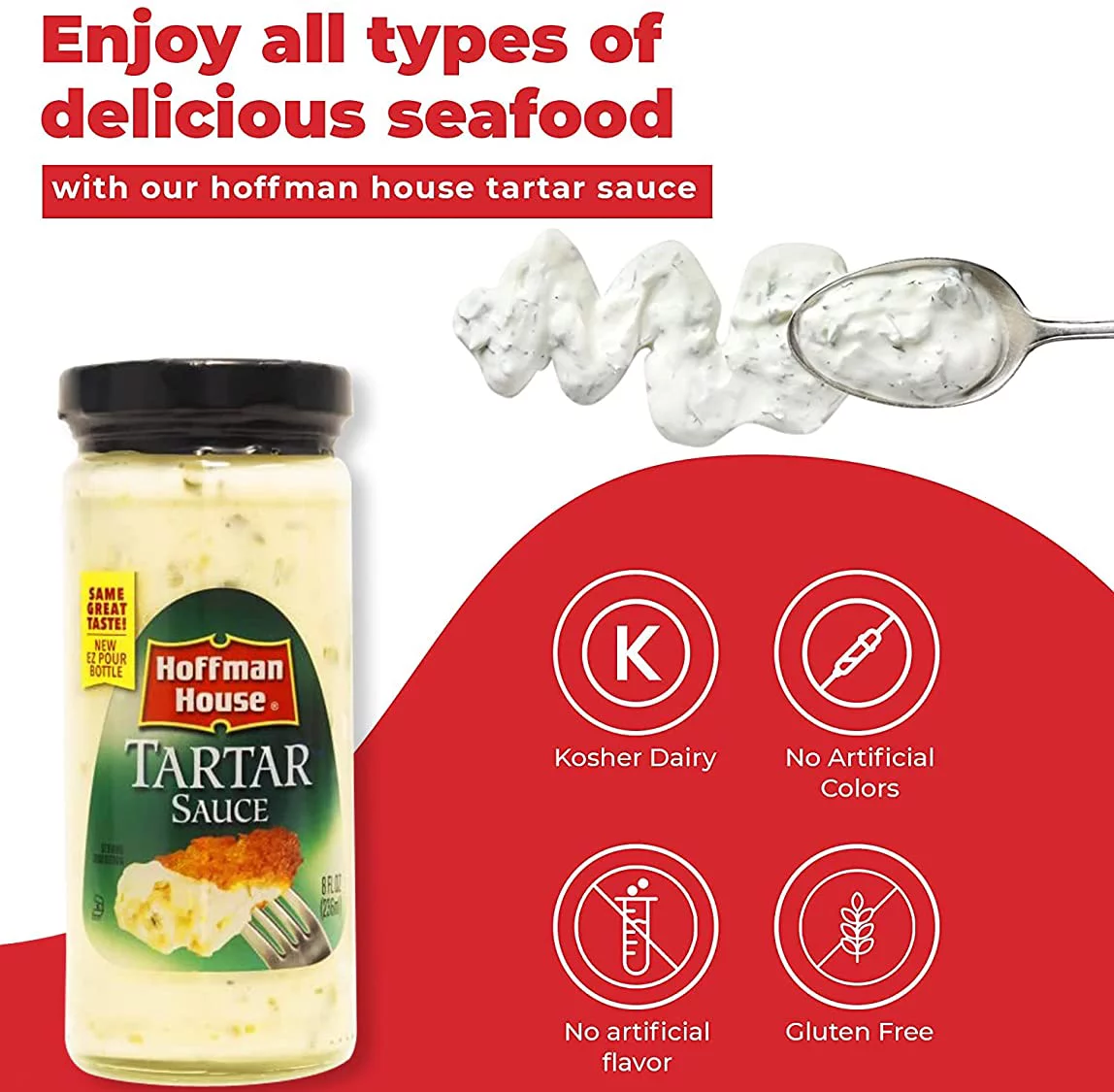 Hoffman House Tartar Sauce, 8 fl oz