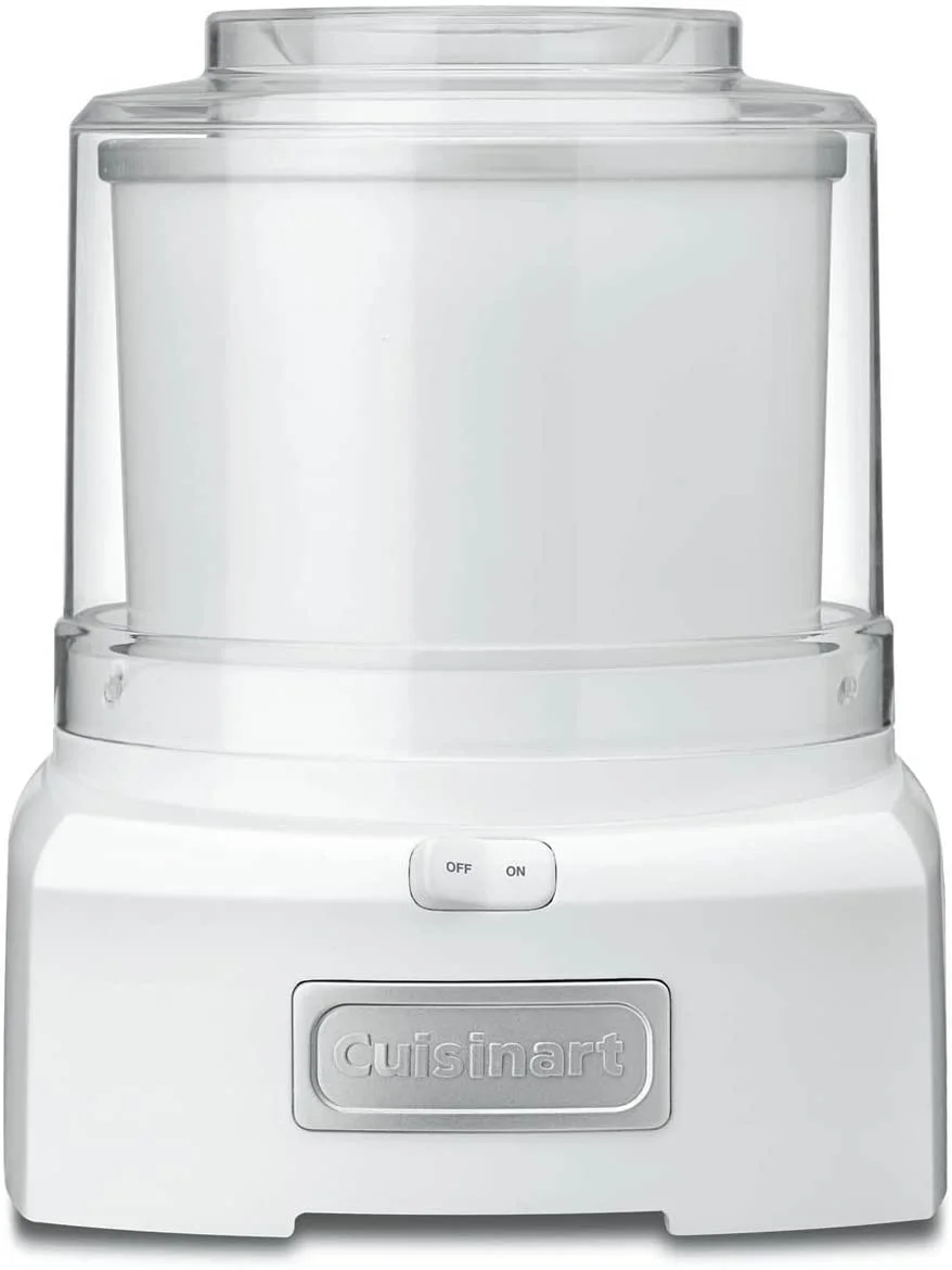 Cuisinart 1.5 Quart Frozen Yogurt ICE-21P1 Ice Cream Maker, Qt, White