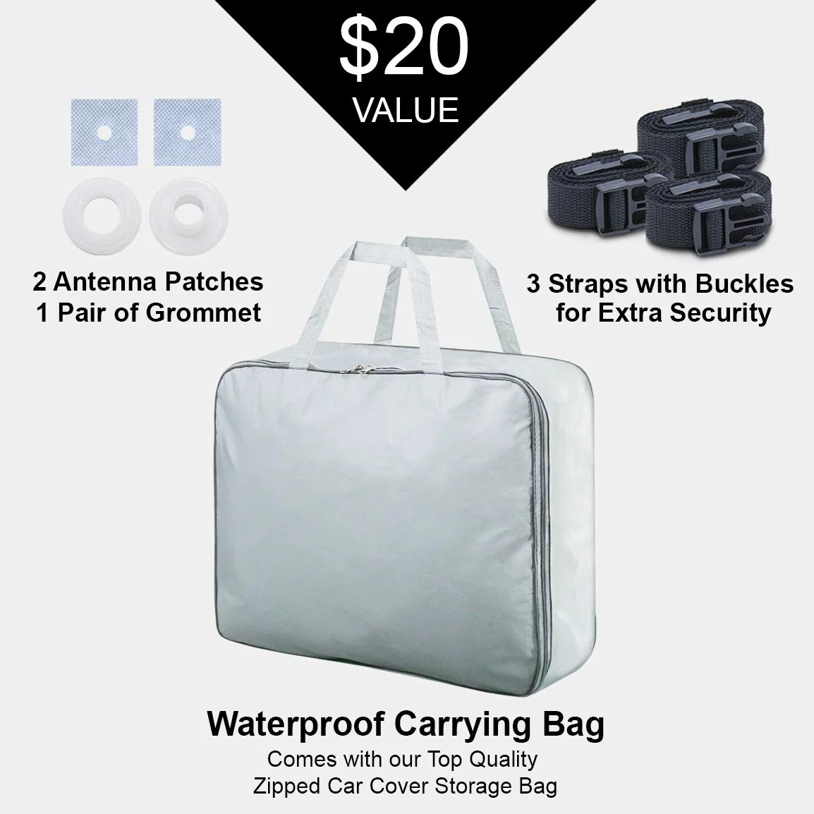 Custom Car Cover Fits: [Chevy Monte Carlo] 2000-2005 Waterproof All-Weather