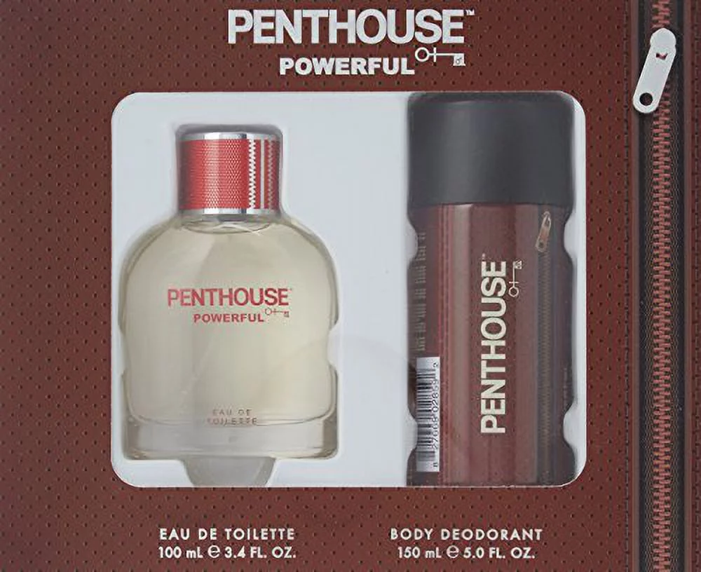 Penthouse Powerful Cologne Gift Set for Men, 2 Pieces