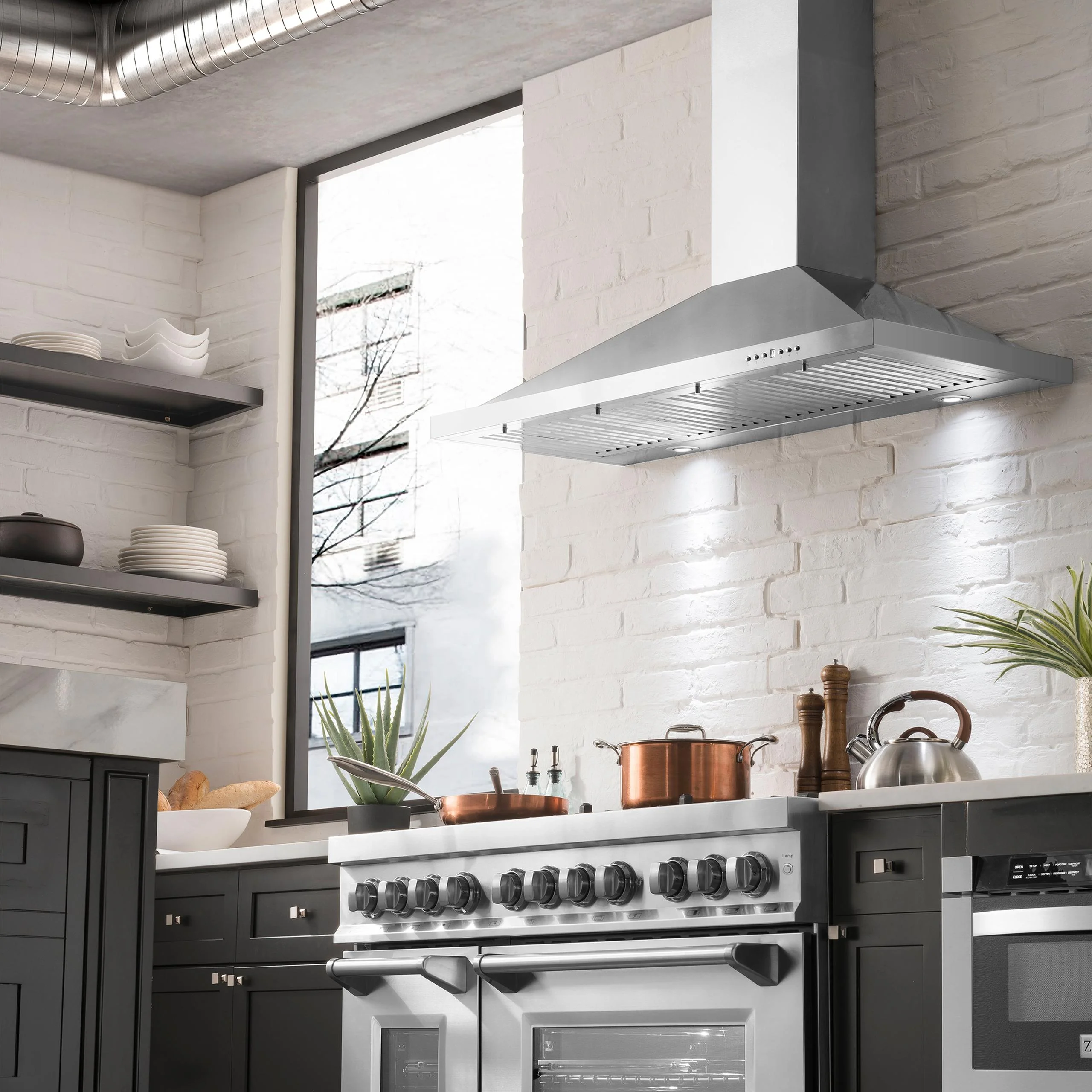 ZLINE 42 in. Wall Mount Range Hood in Stainless Steel KB42