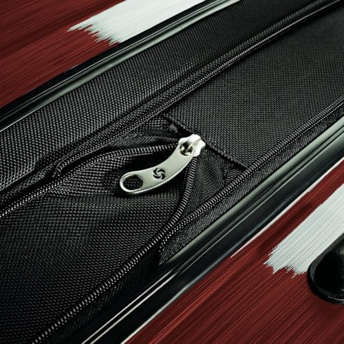 Samsonite Winfield 2 Hardside Expandable Luggage with Spinner Wheels, Brushed Anthracite, Checked-Large 28-Inch