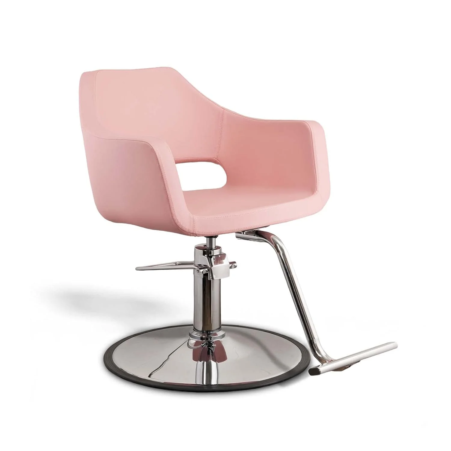 Salon Styling Chair Richardson For Beauty Salon Furniture, Seat Silver Base