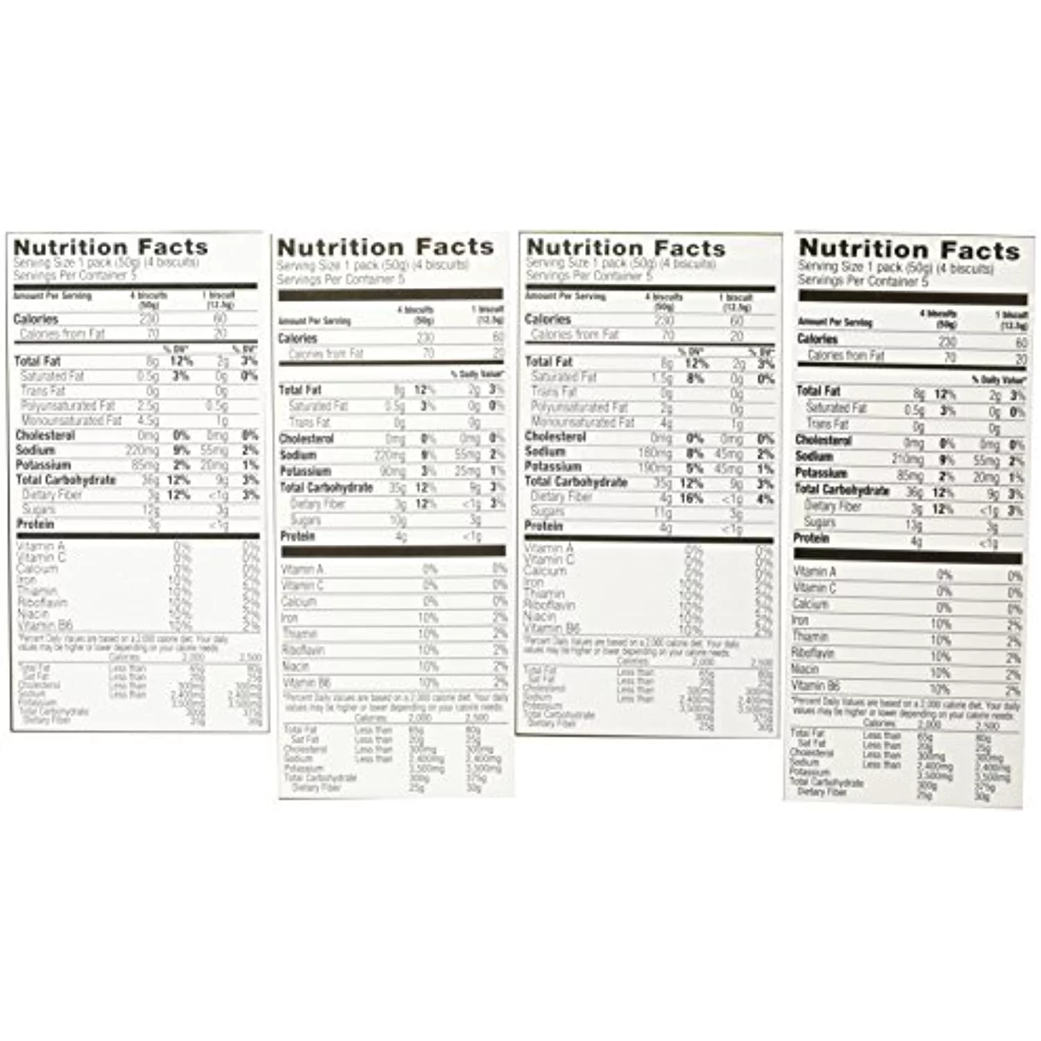 Belvita Breakfast Biscuits Variety Pack - Blueberry, Chocolate, Cinnamon Brown Sugar & Cranberry Orange (1) 8.8 Oz. Box Of Each Flavor (Bundle Of 4)