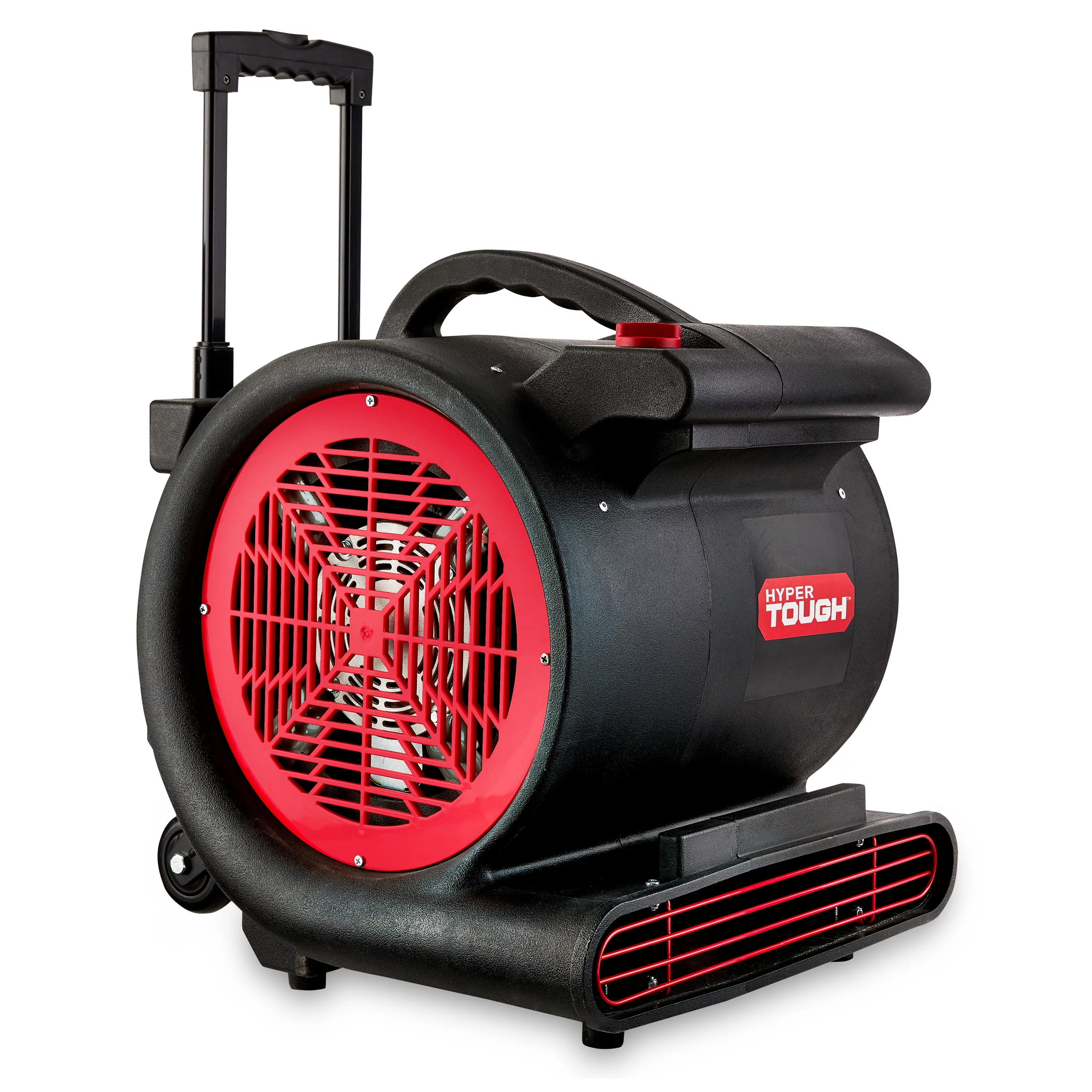 Hyper Tough 1 HP 3-Speed Utility Fan, Air Mover, Floor Carpet Dryer with 25Ft Powercord, Black