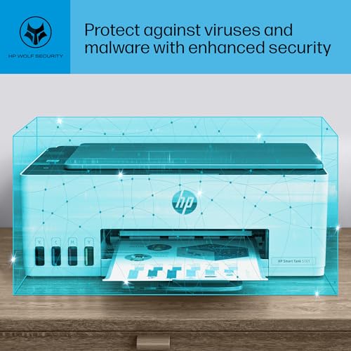 HP Smart Tank 5101 Wireless All-in-One Ink Tank Printer with up to 2 years of ink included (1F3Y0A)
