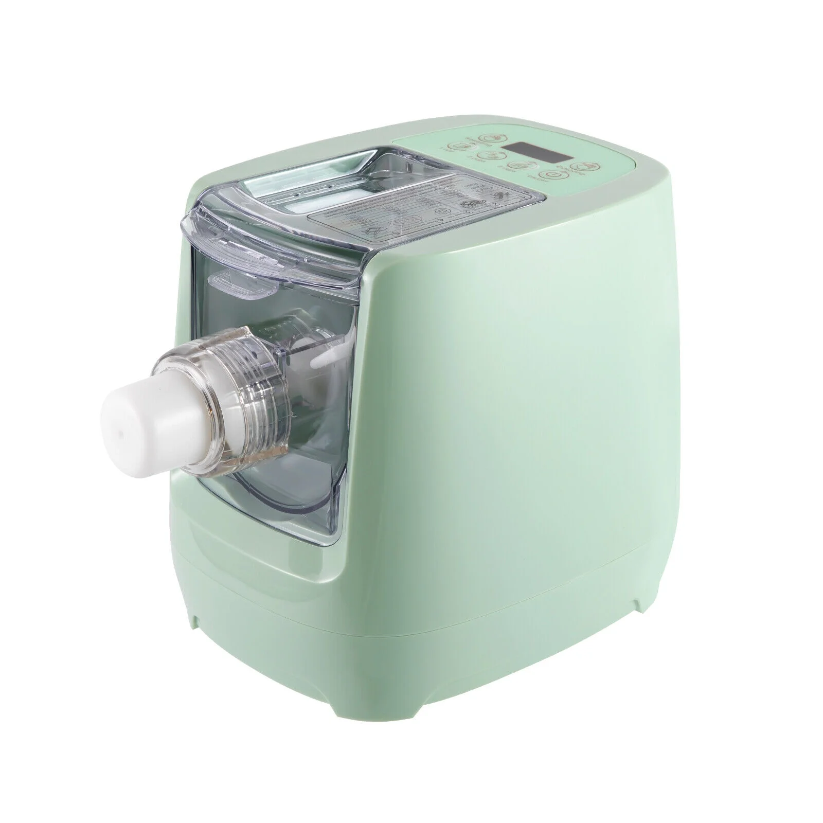 Miumaeov 13-Mode Automatic Noodle Maker Electric Pasta Lasagna Dumpling Skin Making Machine Green