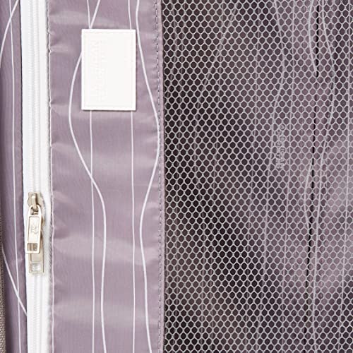 American Tourister Moonlight Hardside Expandable Luggage with Spinner Wheels, Blue Terazzo, 2-Piece Set (20/28)