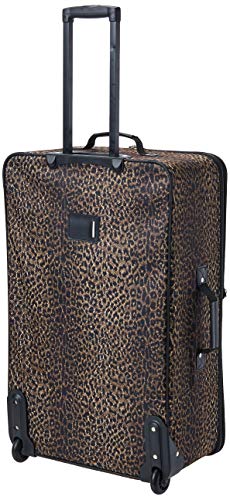 Rockland Jungle Softside Upright Luggage Set, Expandable, Owl, 4-Piece (14/29/24/28)