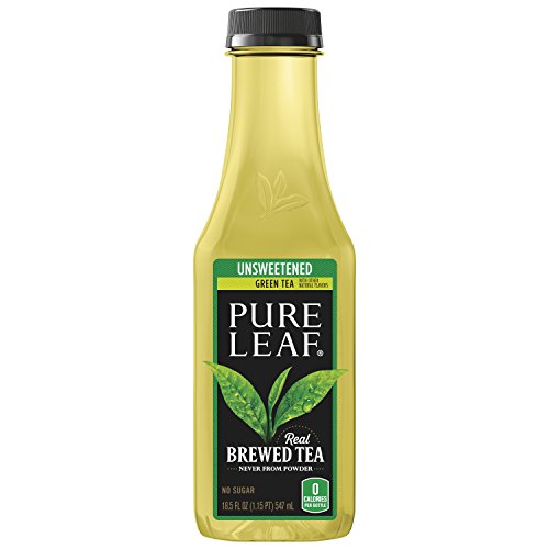Pure Leaf Iced Tea, Green Tea, Unsweetened, 18.5 Fl Oz