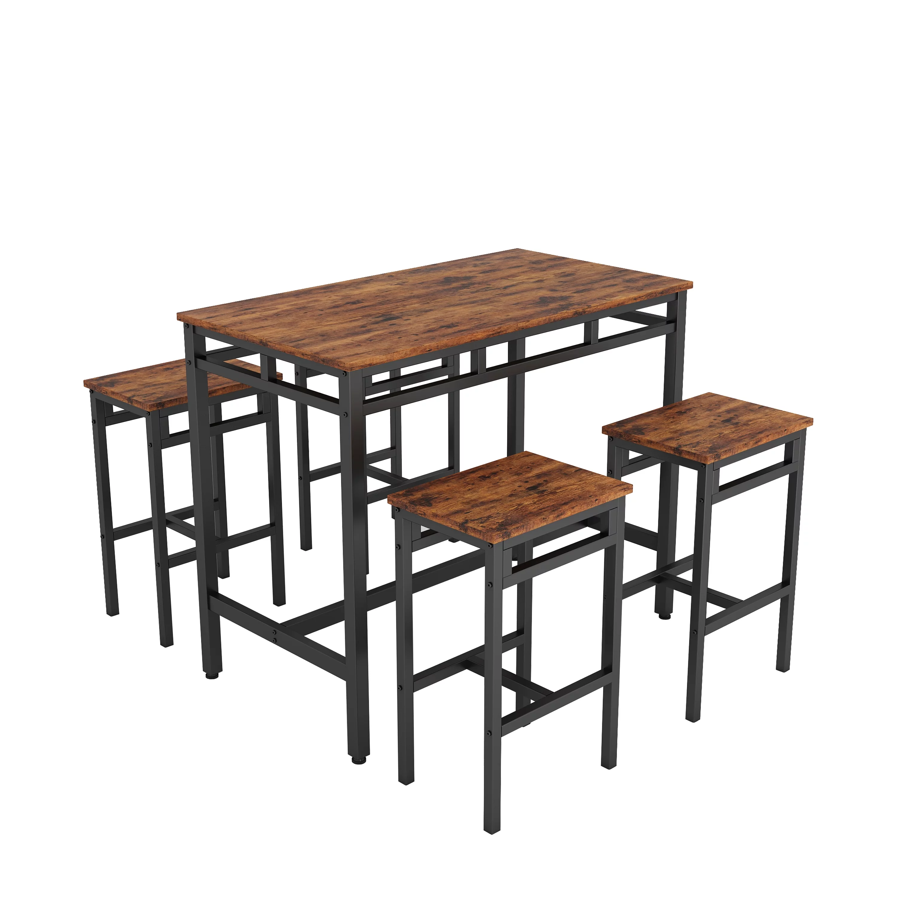 Pouseayar 5 Piece Dining Table Set for 4, 43