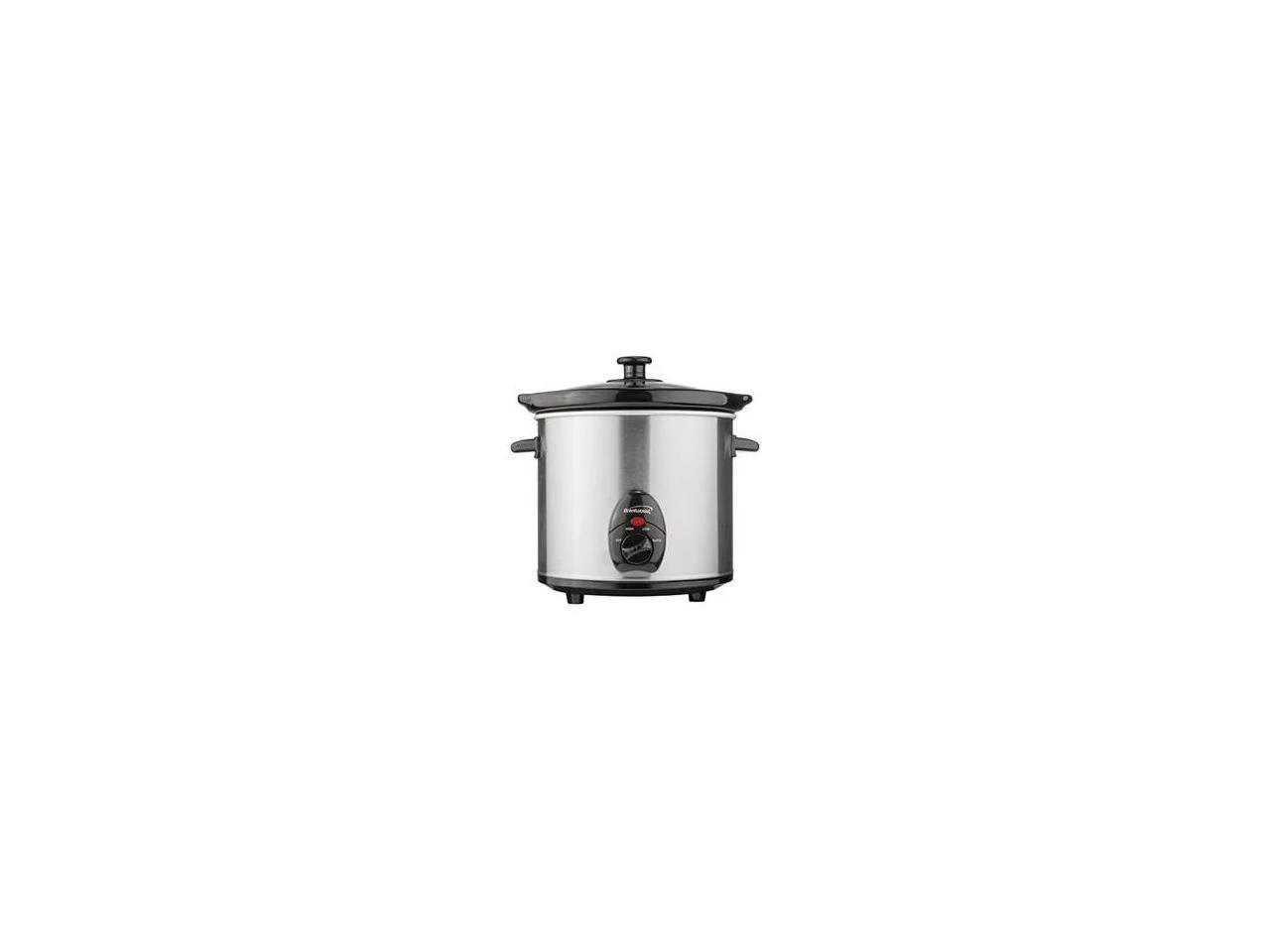 Brentwood SC-130S 3-Qt. 170-Watt Stainless Steel Slow Cooker (Metallic)