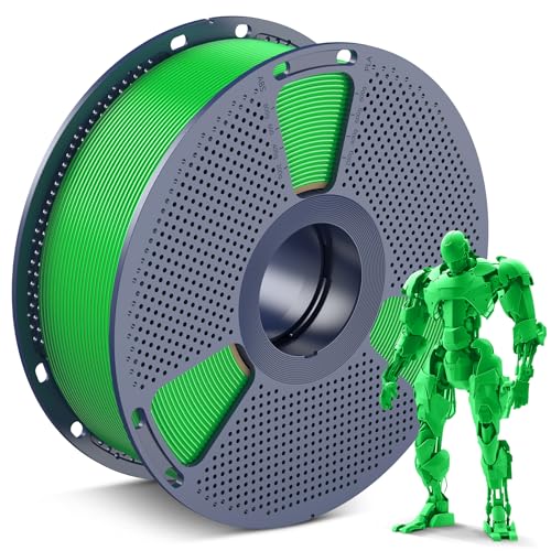 SUNLU 4kg PLA 3D Printer Filament Bundle, Neatly Wound PLA Filament 1.75mm ±0.02mm, Individually Vacuum Packed, 4kg in Total, 1kg per Spool, 4 Pack, 4000g, 4Black