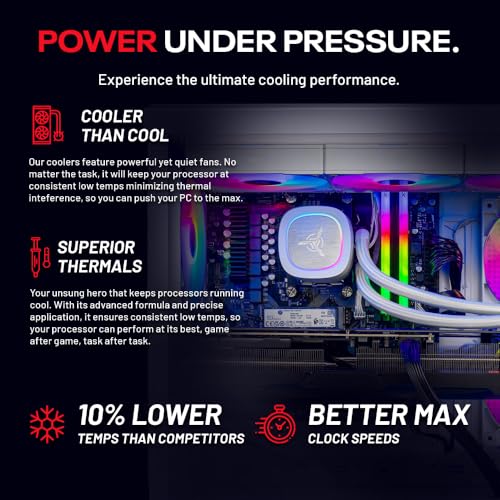 Skytech Gaming Azure 3 Desktop PC, Ryzen 7 9700X 3.8 GHz (5.5GHz), NVIDIA RTX 5060, 1TB NVMe SSD, 32GB DDR5 RAM 6000 RGB, 850W Gold ATX 3 PSU, 360mm ARGB AIO, Wi-Fi, Win 11