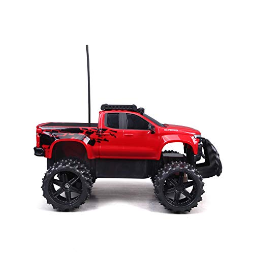 Maisto Tech R/C 1:16 Scale 2.4 GHz Off Road 2019 Chevrolet Silverado, Red