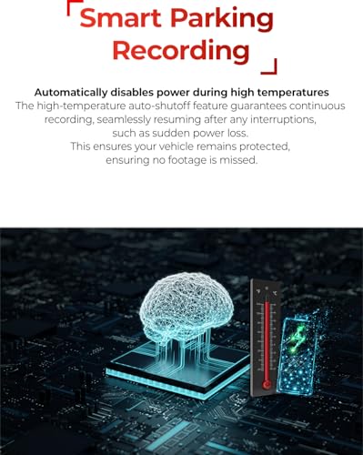 THINKWARE ARC Dash Cam with Smart Driving Alert System, 3X Energy Saving, 1440P+1440P Front and Rear, Wi-Fi, Super Night Vision, 24/7 Parking Mode (Free 32GB Card, Hardwiring, 12V Cable, GPS)