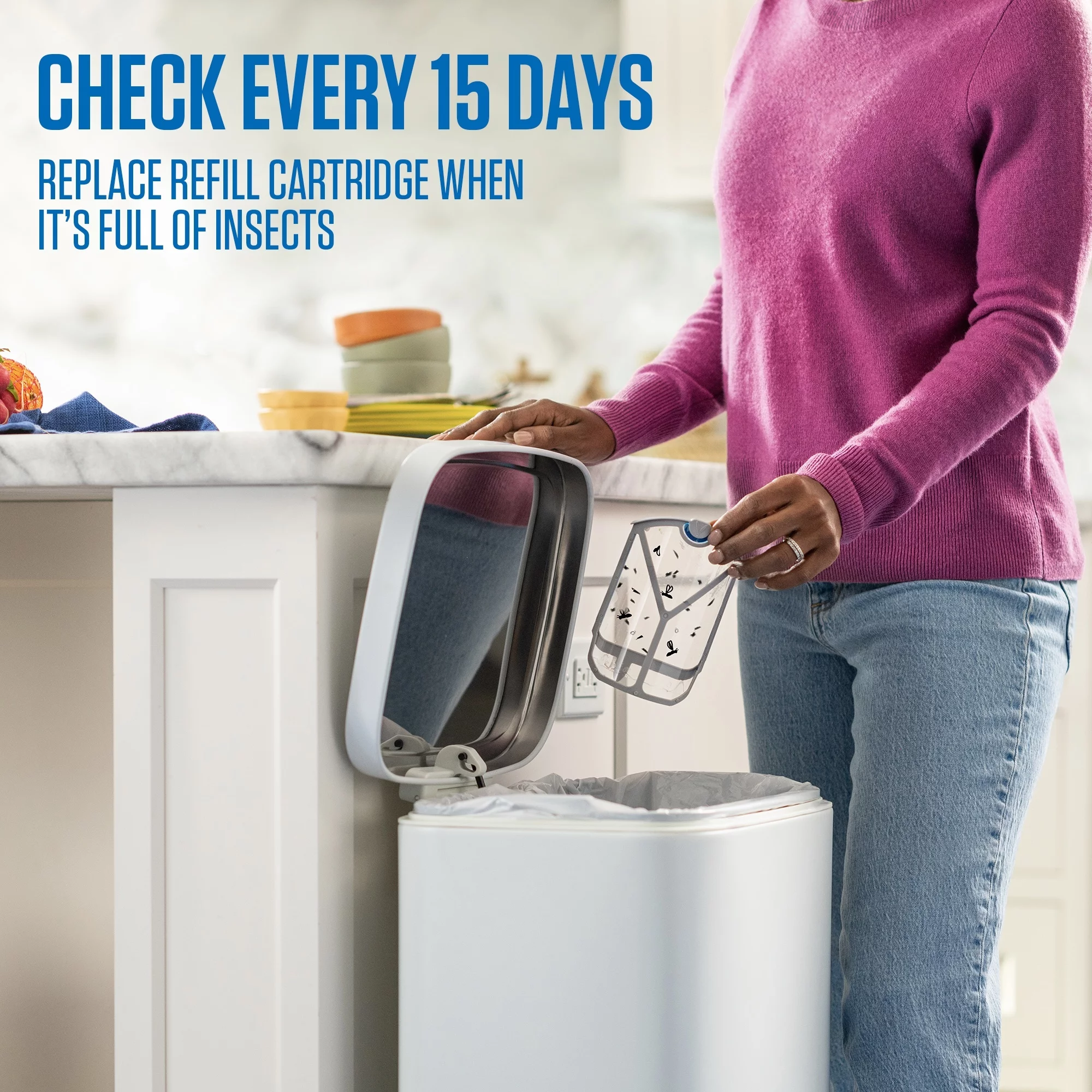 Zevo Flying Insect Trap, Fly Trap (Twin Pack)