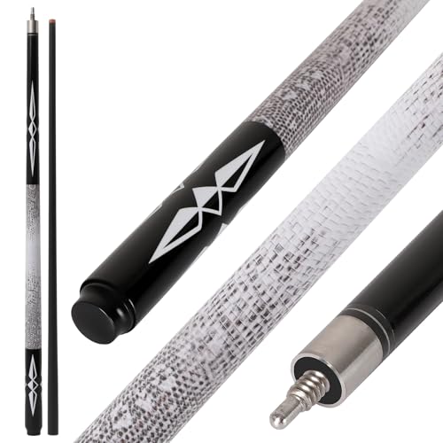 Fiberglass Graphite Composite Billiard Pool Cue Sticks 18oz 19oz 20oz 21oz 58inch