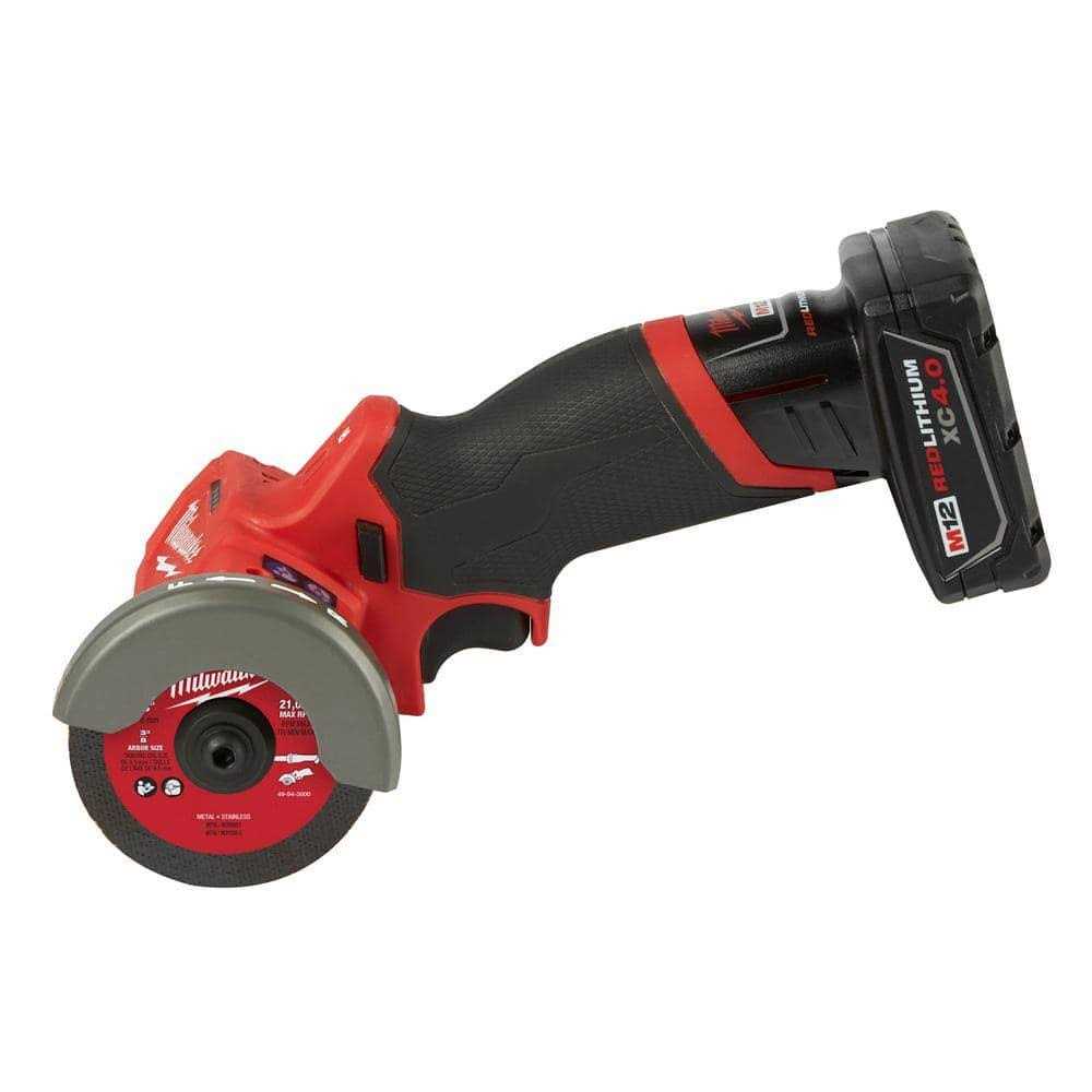 Milwaukee 2522-21XC M12 FUEL 3 Compact Cut Off Tool Kit