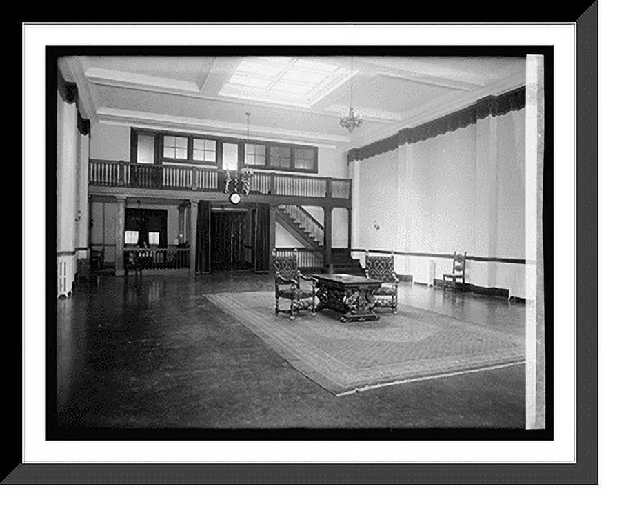 Historic Framed Print, Interior, Conn. Ave. Semmes Motor Co., [Washington, D.C.], 17-7/8