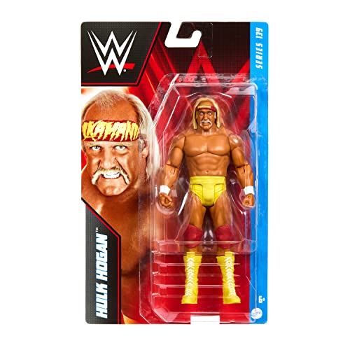 Mattel WWE Action Figure, Series #139 Hulk Hogan 6-inch Collectible with 10 Points of Articulation & Life-like Detail