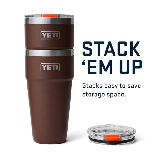 YETI Rambler 30 oz Stackable Tumbler, Stainless Steel, Vacuum Insulated with MagSlider Lid
