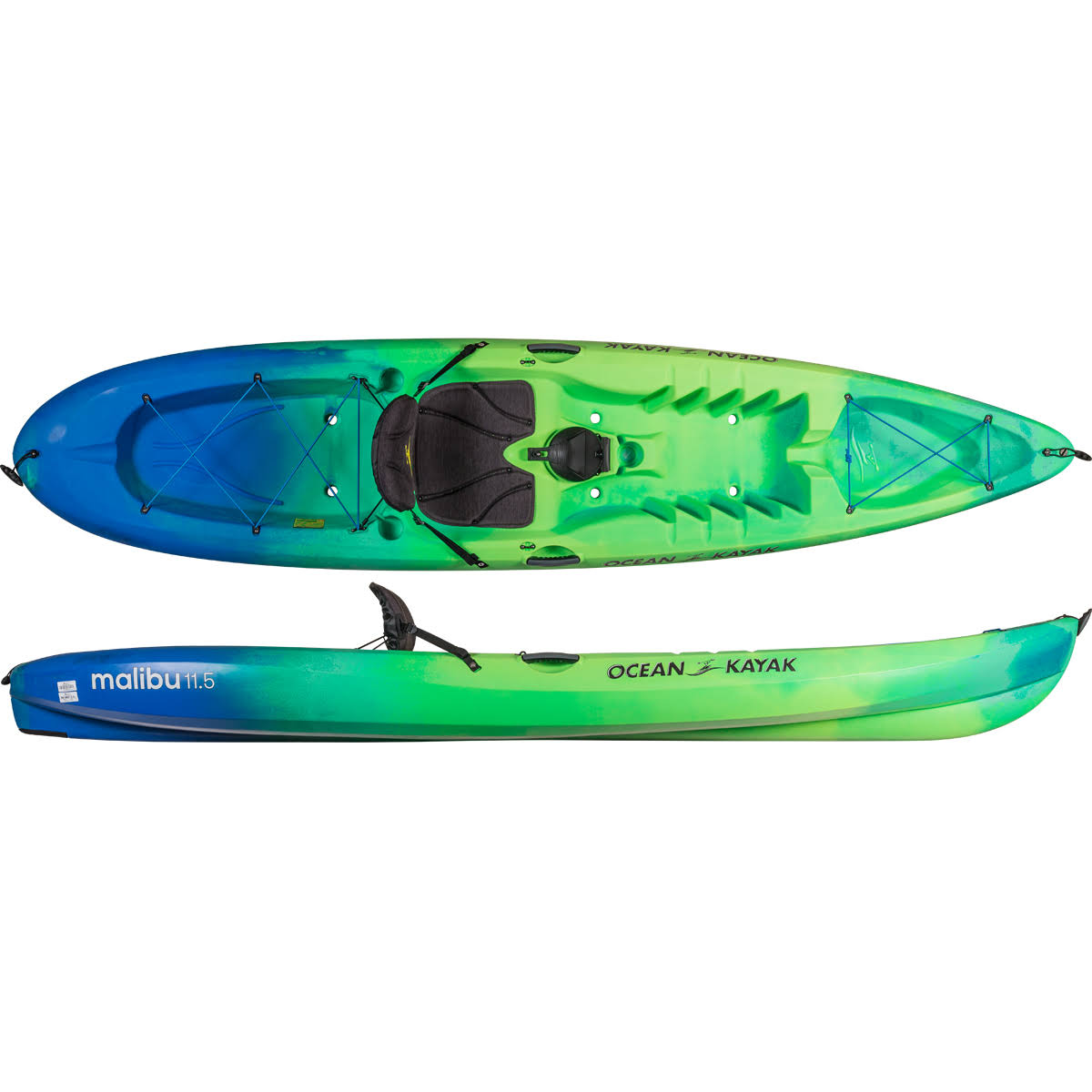 Ocean Kayak Malibu 11.5 Kayak Seaglass, 11ft 5in