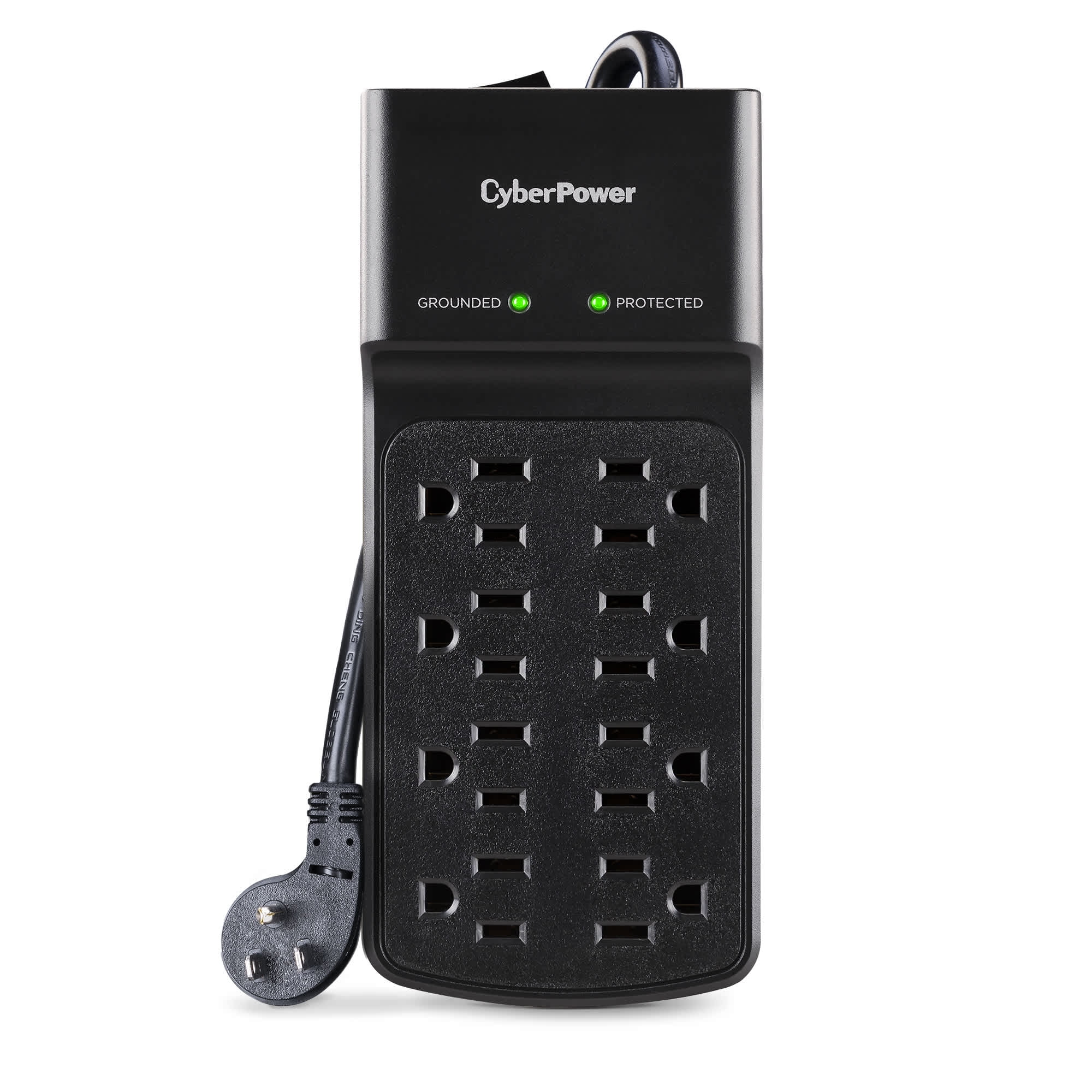 CyberPower Essential Series B808 - 500 Joule Surge Protector with 8 Outlets