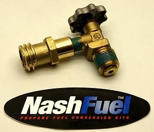 Nashfuel Propane Tank Forklift Service Valve Aftermarket Style Pv3310 Pv 3300 Lpg Coupler 7141M