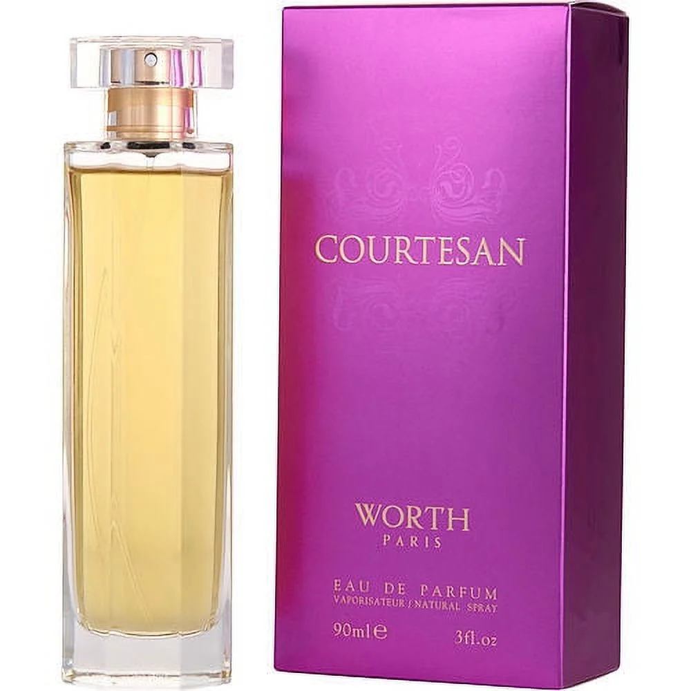 COURTESAN by Worth - 3 oz EAU DE PARFUM SPRAY for Women - Alluring Fragrance Blend