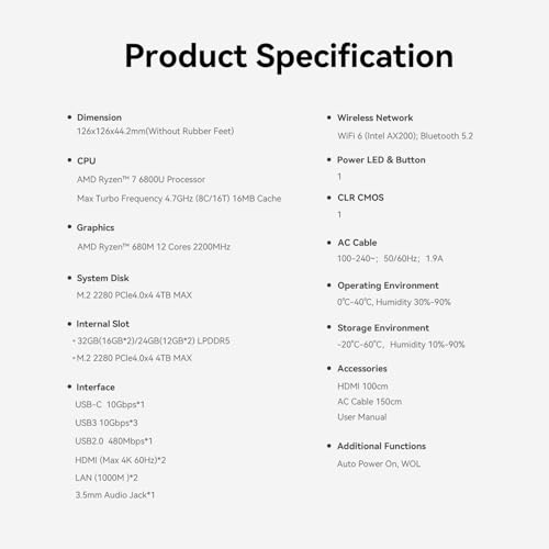 Beelink Mini PC SER5 with AMD Ryzen 5 5500U Mini Computer(6C/12T, up to 4.0GHz), 32GB DDR4 500GB NVMe SSD, Desktop PC 4K HD Dual Display HDMI/DP1.4/WiFi 6/Bluetooth 5.2/2.5Gbps Ethernet