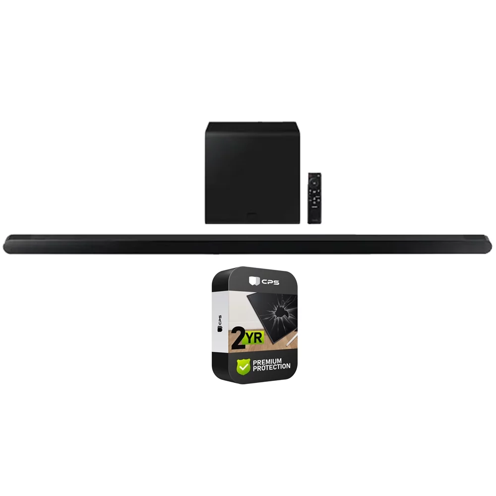 Samsung HW-S800B/ZA 3.2.1ch Soundbar with Dolby Atmos DTS:X Black 2022 Bundle