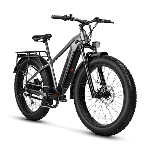 VEEFA Electric Bike 750W/Peak 1000W Motor 48V 13AH Removable Battery Electric Bicycle for Adults 26
