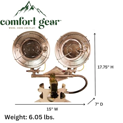 Dura Heat TT-15CSA Tank Top Heater, Silver, Medium